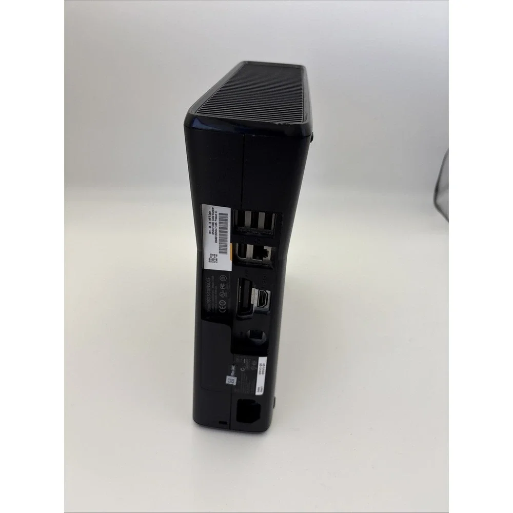 Xbox 360 Slim 4GB Black Console – Tested – Console Only